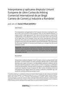 rrda-2-2017-sandru-arbitraj-drept-UE